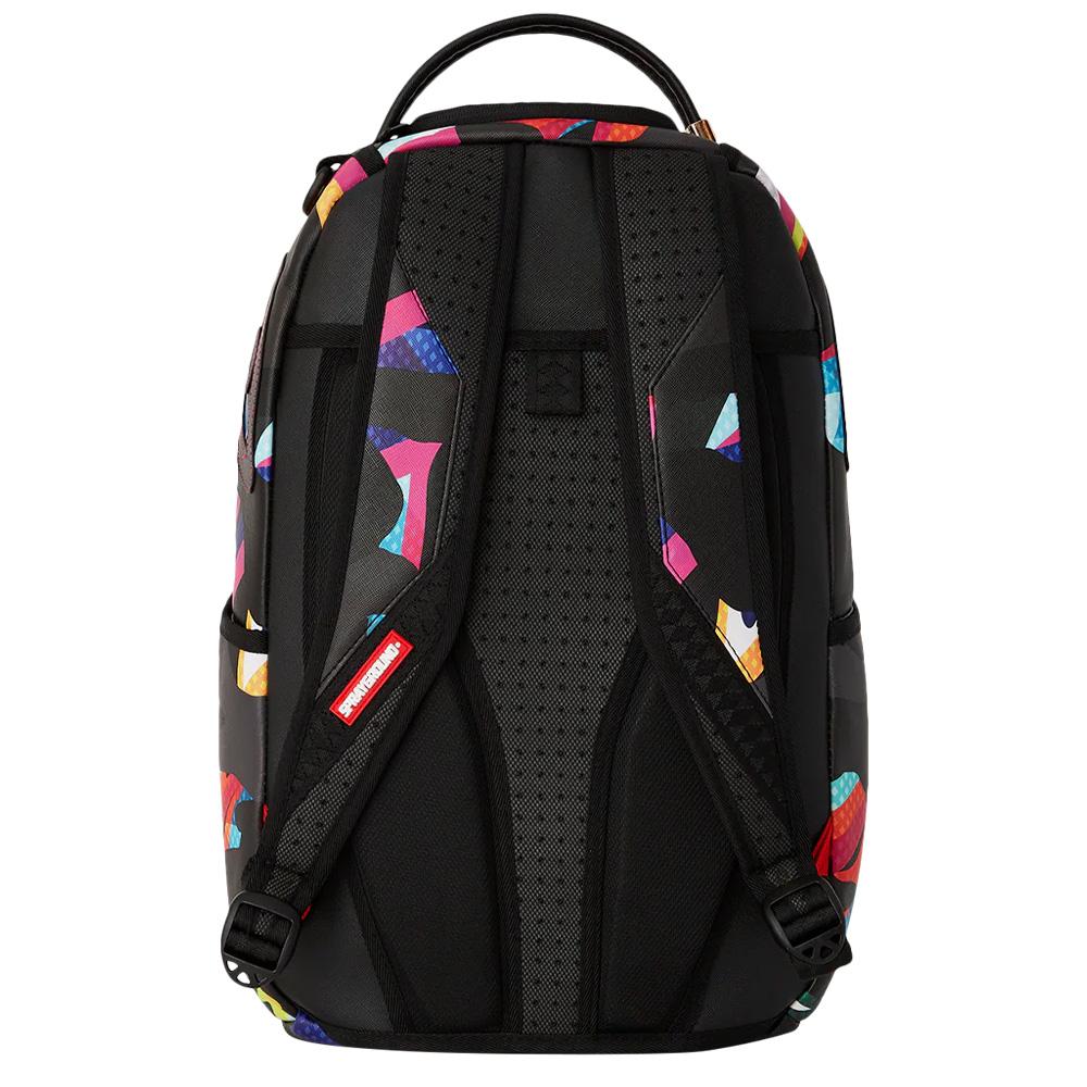 New SPRAYGROUND PVC Backpack Unisex Black W1045726