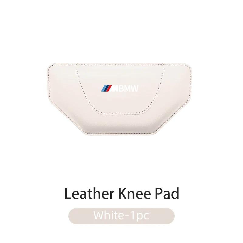 

2025 Hot Car Leather Knee Pad Leg Pad Hand Inside Armrest Leg Pad Holder Support Accessories For BMW Motorsport F11 G11 F10 F30