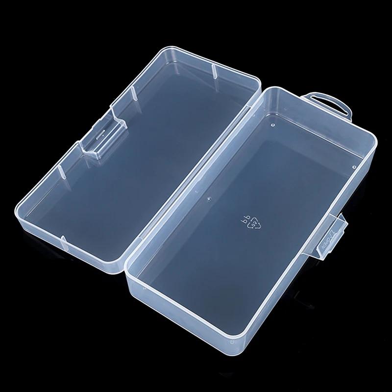 1 Stück Rechteckige Tragbare Transparente Box Langlebige Starke Aufbewahrungsbox Verpackungs-Kunststoffboxen Wasserdicht Staubdicht Aufbewahrungskoffer