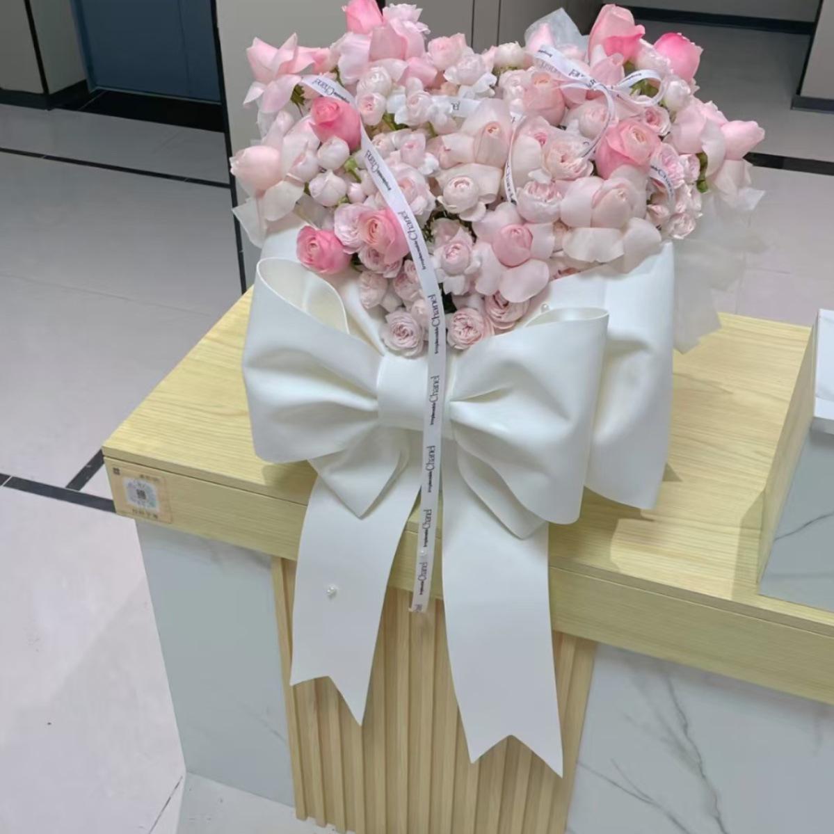 

XL EVA Задній фон «Метелик» для весіль, вечірок та заходів White bow