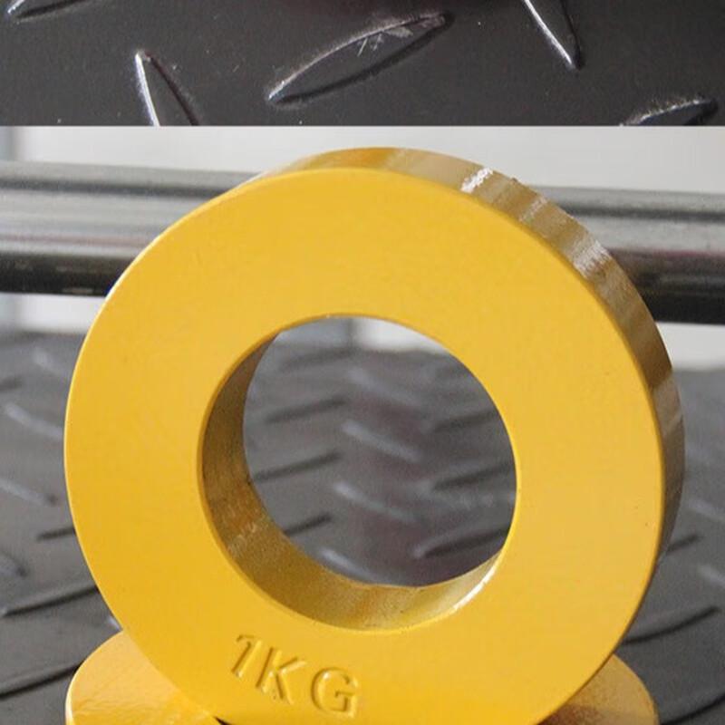 WEZHO Color Drop-Resistant Barbell Weight Plate