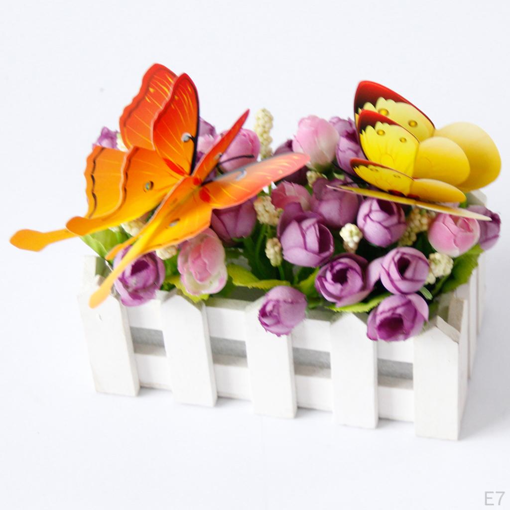 3D DIY Wall Sticker Butterfly Decals Decor Decoration