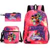School season starry sky primary school student schoolbag smiling animal leisure backpack