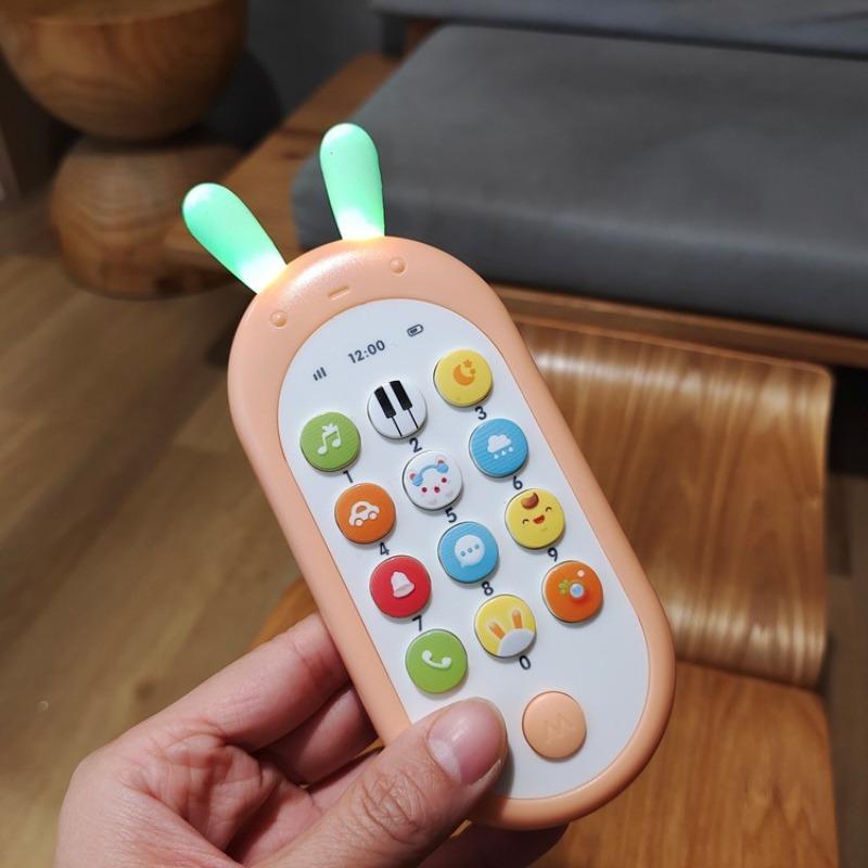 Baby Toy, Baby Mobile Phone 123 Smartphone,Toy Mobile Phone with Music Lights,Sound,Laughing Songs Dialogue,Various Melodies,From 6 Months Phone, Gift