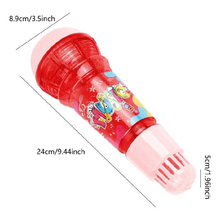 Karaoke Echoes Microphone for Kids Featuring Adjustable Sound Effects Perfect for Hosts and Music Fans