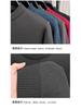 Men's Thick Plush Fleece Knit Top - Round Neck, Warm Base Layer for Winter/Autumn