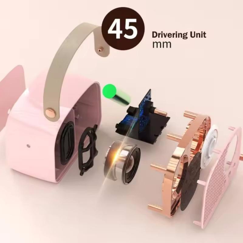 Retro Mini Bluetooth Speaker Classical Music Player Stereo Bass Sound Box Portable Wireless Speaker Home Travel Music Player