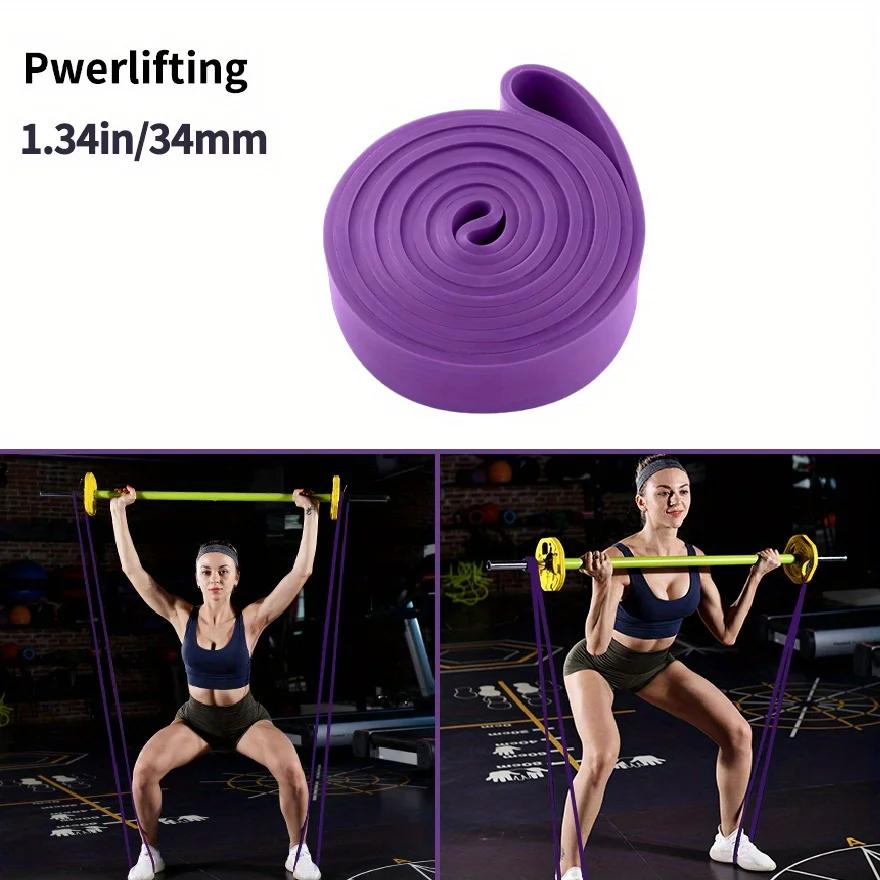 Heavy Duty Latex Resistance Band Exercise Elastic Band for Athletic Strength Pull Up Assist Band Workout Pilates Fitness Equipm Practical Use