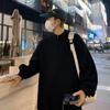 Crew Neck Loose Top Chic Hong Kong Style Trend Men's Explosive Sweater Men's 2026 Korean Version of the New Model