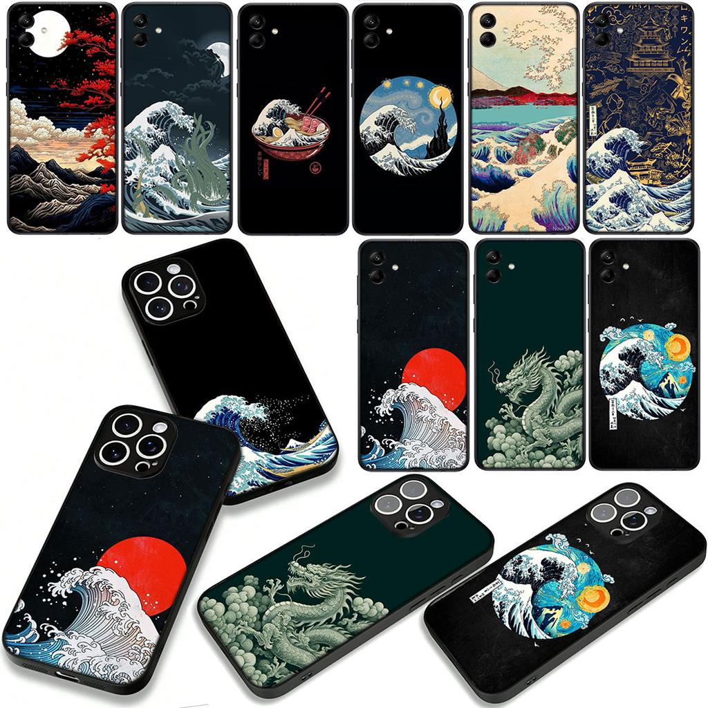The Great Wave of Kanagawa Phone Cover Case for Xiaomi Redmi 15C 15 A4 A5 9A 9T 10A 10C 9C NFC 14C Note 11 9 10 Pro 8T Casing