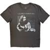 George Harrison T Live Aufnahme Porträt Logo offiziell Herren Grau Unisex T-Shirt