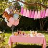 20PCS Tissue Paper Party Pink Tassel Garland Tassel DIY Paper for Party Decoration Birthday Banner Festivals Baby Showers 14inch