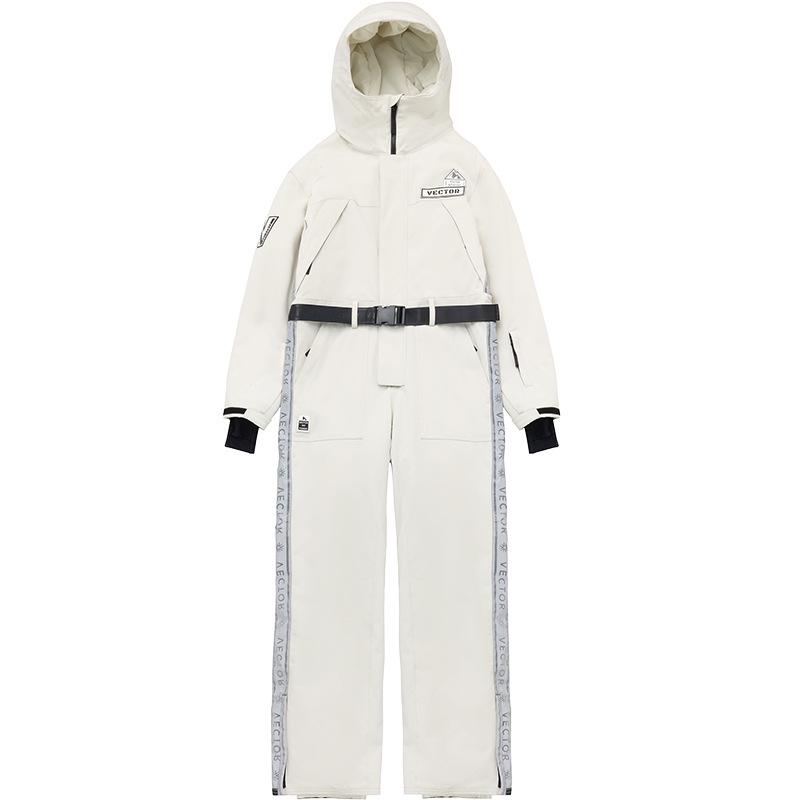 VECTOR Unisex Ski Suit: Warm, Windproof, Waterproof One-Piece Jumpsuit for Winter Outdoor Sports.