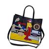 Bags Women'S Bags Embroidery Literary And Artistic Large-Capacity Bags Shoulder Bags Nylon Material Tote Bags