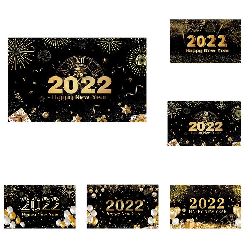 Glamorous Happy New Year 2022 Party Supplies Banner Perfect For Celebrating In Style