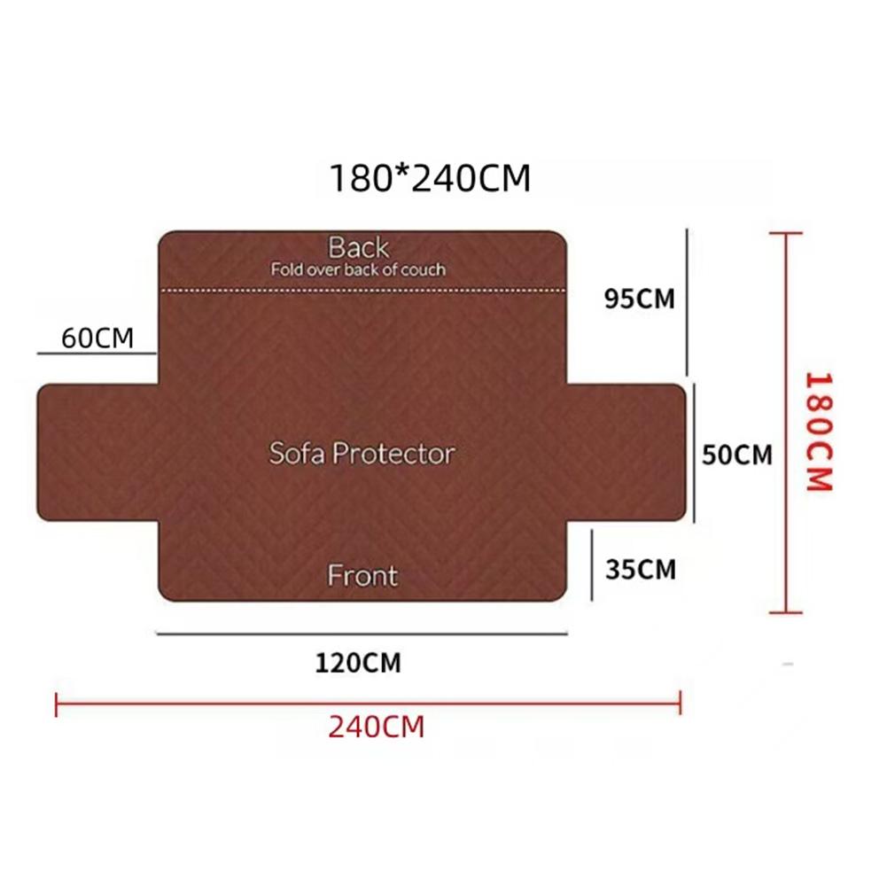 Pet Sofa Cover Loveseat Cover Easy Installation Loveseat Protector Furniture Cover Elastic Straps Water-resistant single starter 4080₽