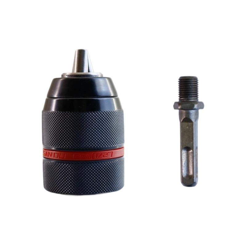 High Strength Ratchet Lock Chucks Adapter Kit Compatible for Electric Drill And Wrenches For MultiMaterial Applications