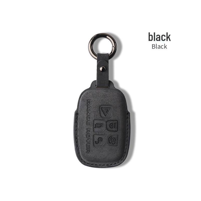Nubuck Leather Key Case for Range Rover Models (Sport, Evoque, Defender, Discovery Sport, Velar, Freelander)