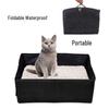 Waterproof Foldable Travel Cat Litter Box: Leak-Proof, Portable & Outdoor-Ready