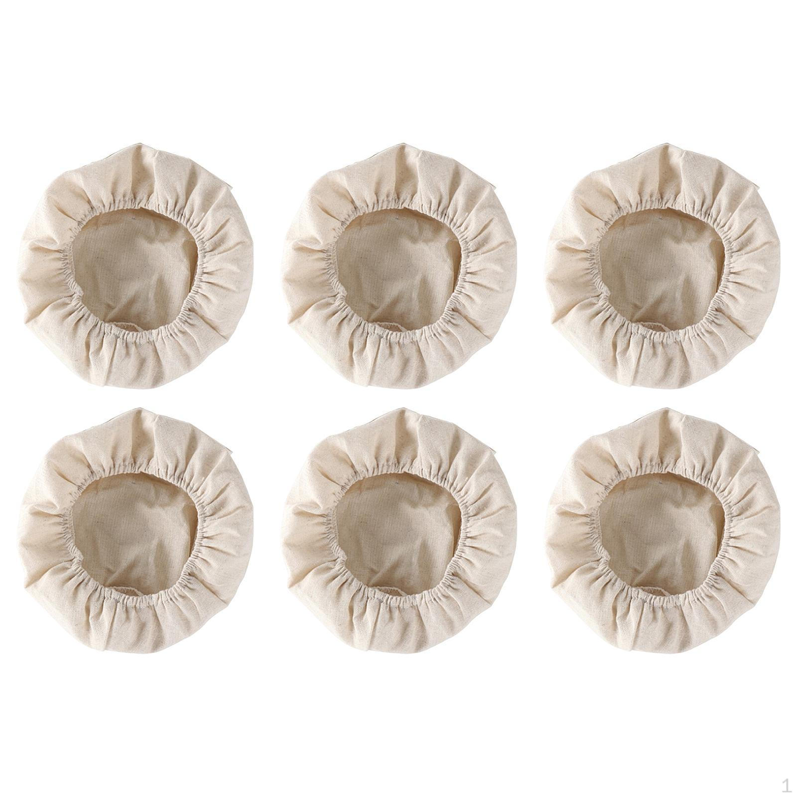 

6 шт. Корзина для расстойки хлеба тканевая подкладка многоразовая портативная S