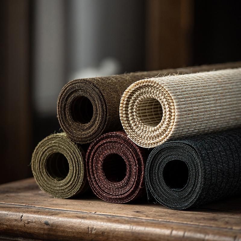 Teaware Accessories Waterproof Linen Tea Mat Vintage Heat Insulation Tea Flag Tea Ceremony Chinese Style Tea Cloth Home Decor