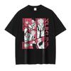 Anime J-Jujutsu K-Kaisen T Shirts Vintage Washed CHOSO T-shirt Oversized Streetwear Fushiguro Toji Gojo Short Sleeve Tops Tees