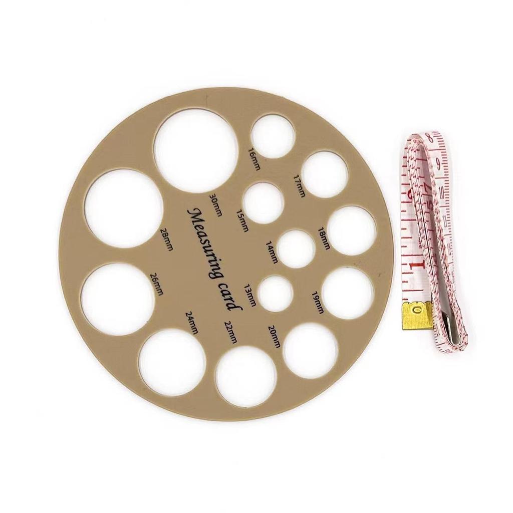 Pacifier & Breast Measurement Tool - Food-Grade Silicone Ruler Fakarun