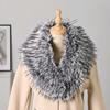 Soft Collar Winter Scarf Warm Plush Shawl For Women Men Lightweight Polyester Cold Weather Accessory