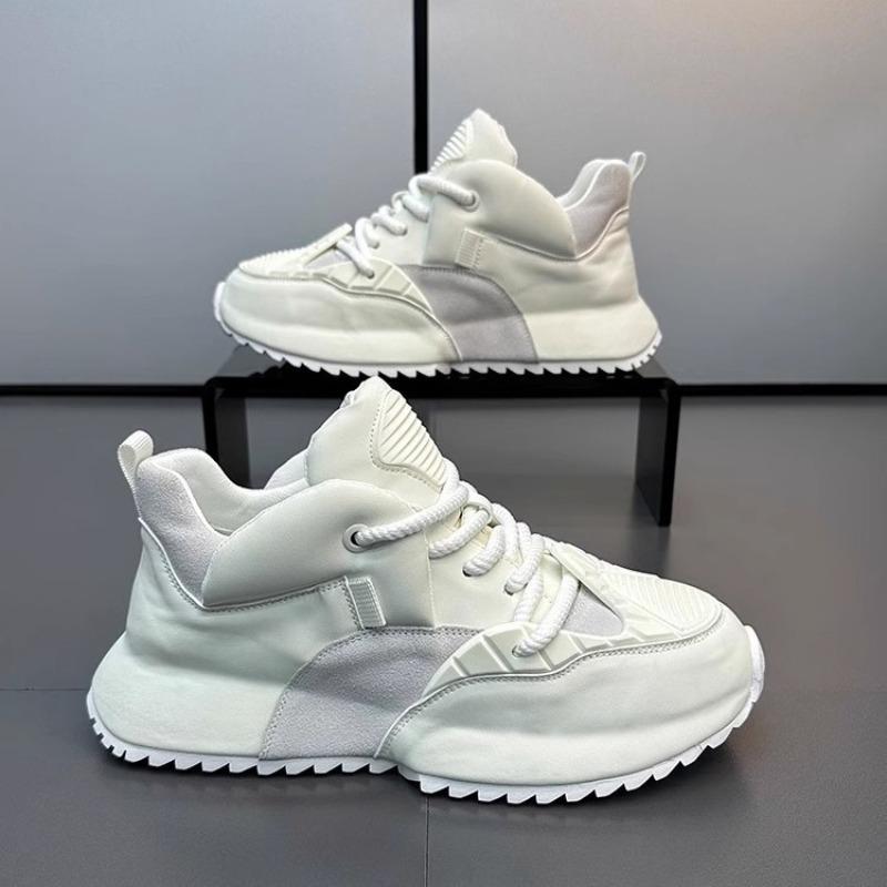 Sommer vielseitige Tasche Sohle atmungsaktiv täglich lässig Deodorant Sportschuhe dicke Sohle erhöhend abriebfest Papa Schuhe Herrenschuhe