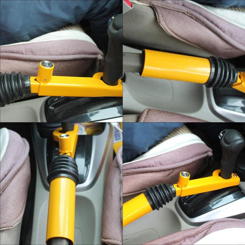 Blocare Frână de Mână pentru Mașină Blocare Antifurt pentru Vehicul Auto Dispozitiv Antifurt cu Două Chei Alimentare de Securitate Antifurt pentru Mașină