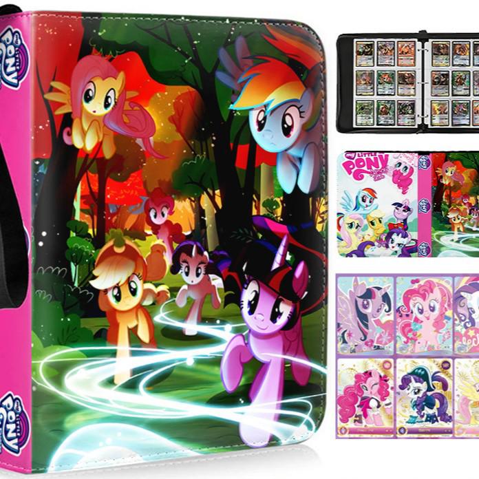 My Little Pony Zippered Trading Card Binder - Four and Nine-Pocket Album