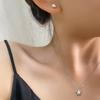 Yinshiqi S925 Sterling Silver Mini Star Pendant Necklace for Women