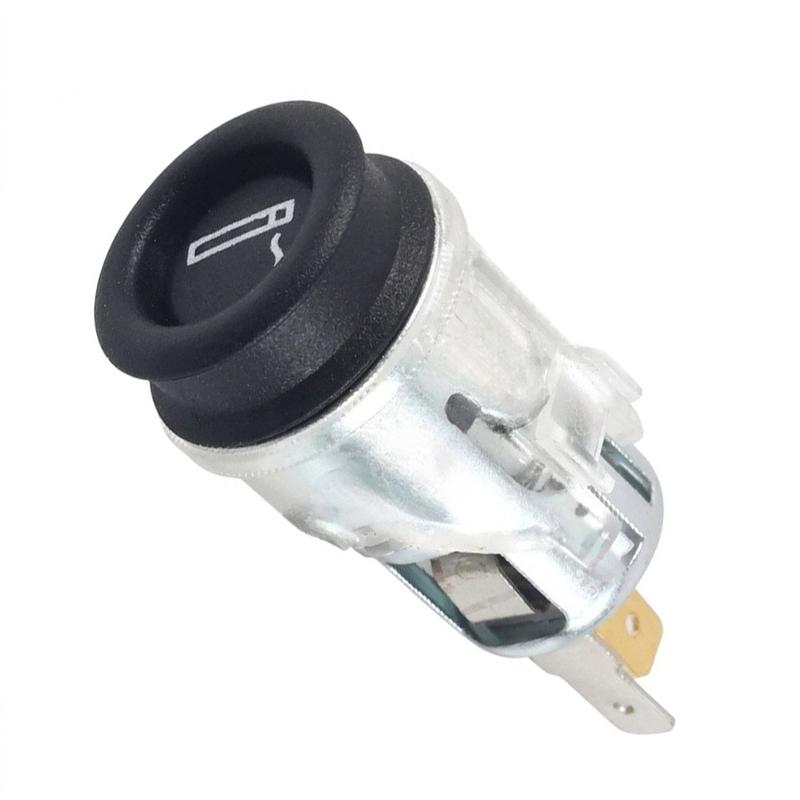 12V Socket Assembly Car Auxiliary for Power Socket For Restoring 12V Heating Function Silver Black Direct Fit 12V Power Outlet
