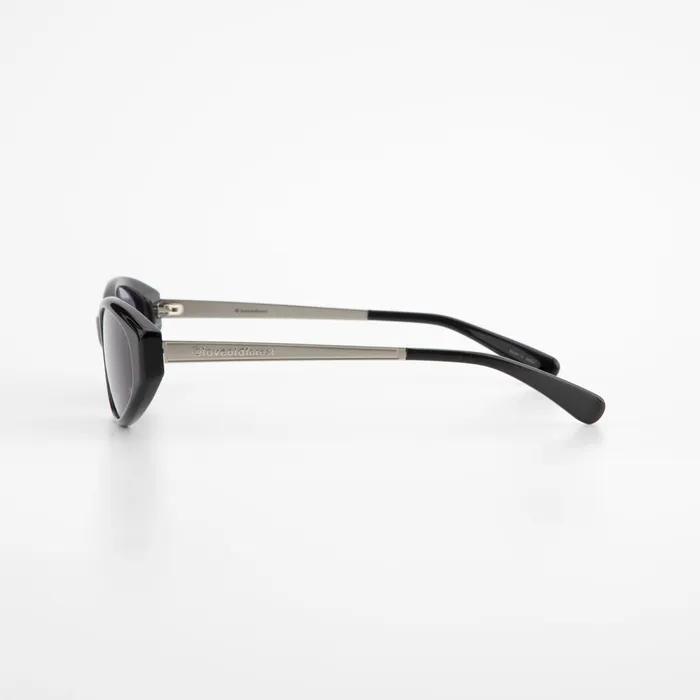 Cat-eye lof sunglasses / black