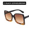 Big Frame Fashion Oversized Sunglasses Women Oversized  Plastic Female Gradient Sun Glasses  UV400 Eyewear