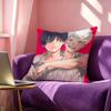 The SSummer HHikaru Died Square DoubleSided printed Pillow Case Bedroom Bedside Pillow Sofa Cushion Cover