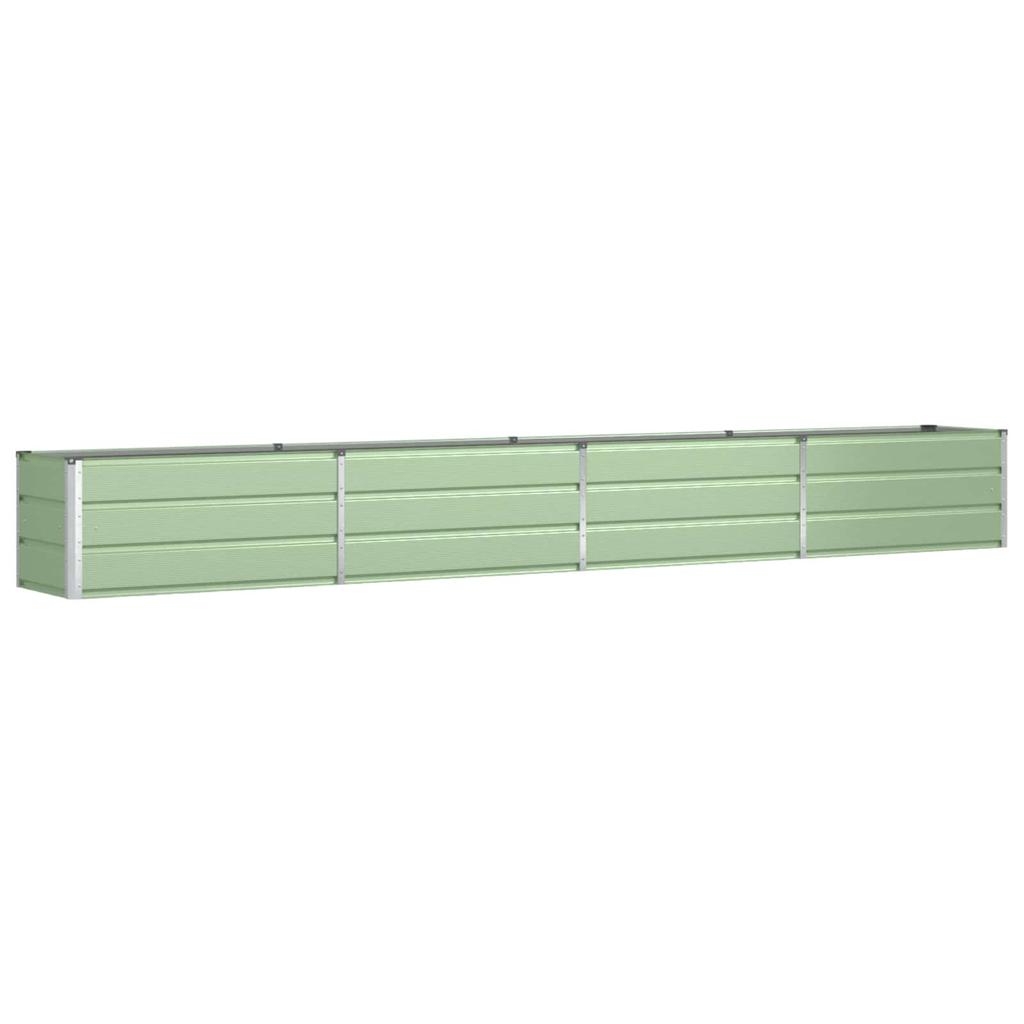 Planter Box Pastel Green 385 X 50 X 45 Cm Galvanized Steel