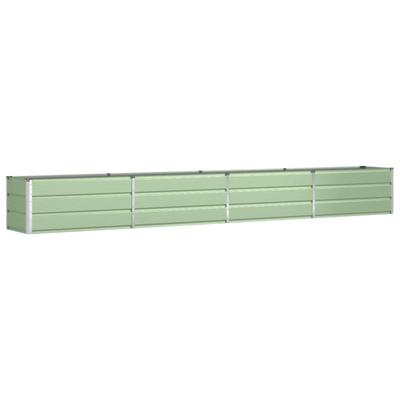 Planter Box Pastel Green 385 X 50 X 45 Cm Galvanized Steel