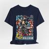 Anime Fire Force Character T-Shirt | Japanese Kanji Graphic Tee
