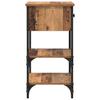 Nightstand with Drawers Brown 33.5 X 36 X 70 Cm Engineered Wood