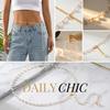 Elegant Imitation Pearl Waist Chain Belt for Women Fashion Metal Tassel Belly Chain Summer Beach Bikini Body Jewelry Accessories