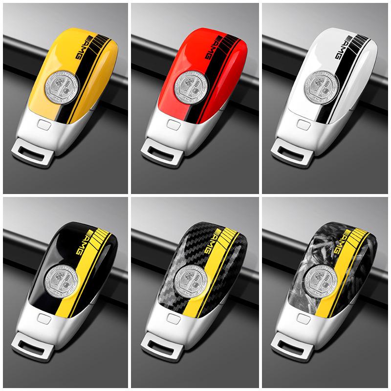 Ανταλλακτικό Πίσω Κάλυμμα σε Στυλ AMG για Κλειδί Mercedes - Συμβατό με E-Class, C-Class, GLC-Class, A-Class, GLE