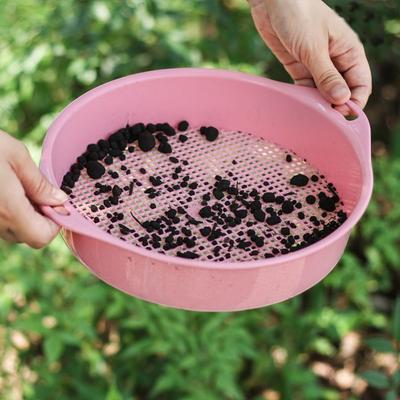Setaccio da Giardino Multifunzione in Rete di Plastica Setaccio per Setacciare Strumento per Setacciare Filtro per Sabbia Giocattolo da Giardinaggio