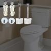 Steel Toilet Seats Screws with Nylon Nut & Washers Toilet Seats Fastener Quick Installation for Secure & Stable Fit