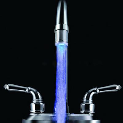 Smart Faucet Water Pressure Automatic Shut Off LED Light Color Changing Faucet Light Water Activated Tap Light