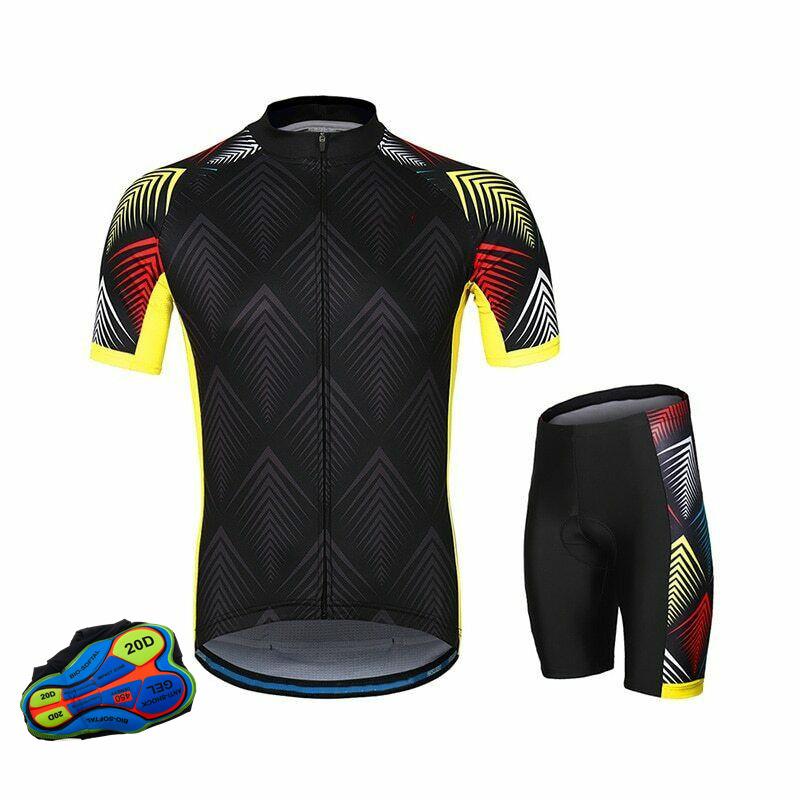 Cycling Jersey Short-sleeved Suit Men's Professional Summer Road Quick-drying Breathable Cycling Shirt 2026 Summer Breathable Cycling Suit Set
