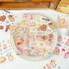 20 Pcs/Bag Kawaii Pink Capybara Stickers Funny Cartoon Poster DIY Toy Notebook Sticker  Student