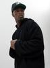 Jigga Wear Heavyweight Men's Black Boxy Oversize Hoodie XXL