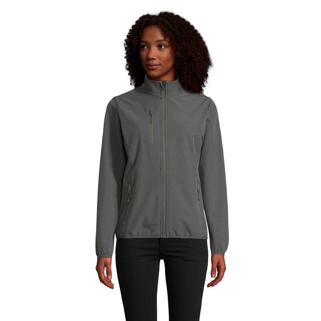 Womens/Ladies Falcon Zipped Soft Shell Jacket