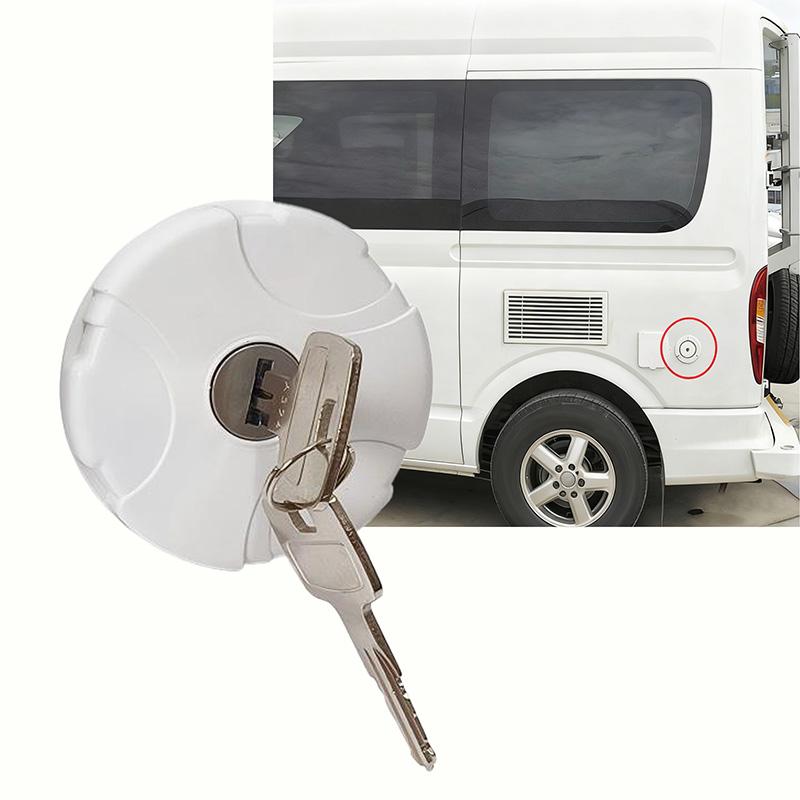 For Fiamma RV Locking Water Filler Cap & Keys Replacement Parts Caravan Motorhome Accessories 98658-001